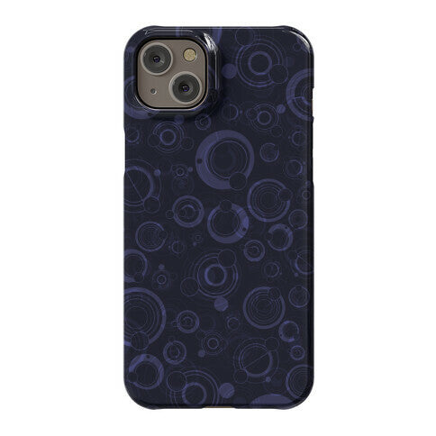 Gallifreyan Text Pattern Phone Case